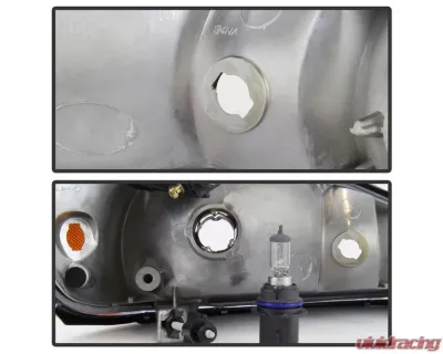 Xtune Chrome Crystal Headlights Pontiac Grand Am 1999-2005 - HD-JH-PGAM99-AM-C