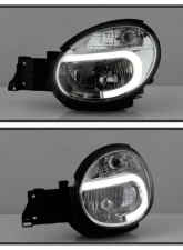 Xtune Chrome Headlights With Light Tube DRL Subaru Impreza | Outback Sport | WRX 2002-2003                                     - HD-JH-SI02-LB-C - Image 9