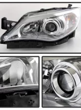 Xtune Chrome Headlights Subaru Impreza | Outback Sport | WRX 2008-2014                                     - HD-JH-SI08-AM-C - Image 2