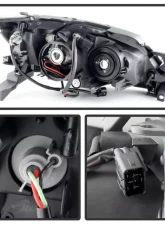 Xtune Chrome Headlights Subaru Impreza | Outback Sport | WRX 2008-2014                                     - HD-JH-SI08-AM-C - Image 4