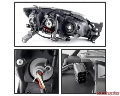 Xtune Chrome Headlights Subaru Impreza | Outback Sport | WRX 2008-2014 - HD-JH-SI08-AM-C