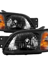 Xtune OEM Style Headlights w/o Sport Package Subaru Baja | Legacy GT | Outback 2000-2006                                     - HD-JH-SLEG00-OE - Image 4