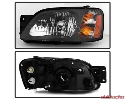 Xtune OEM Style Headlights w/o Sport Package Subaru Baja | Legacy GT | Outback 2000-2006 - HD-JH-SLEG00-OE