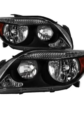Xtune OEM Style Headlights Scion tC 2005-2007                                     - HD-JH-STC05-OE - Image 4