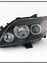 Xtune Black Crystal Headlights Scion tC 2008-2010                                     - HD-JH-STC08-AM-BK - Image 2