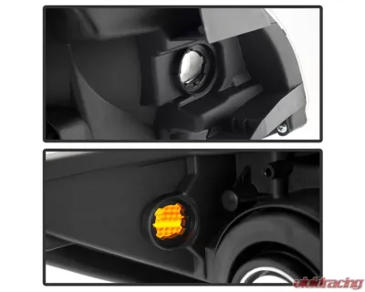 Xtune Black Crystal Headlights Scion tC 2008-2010 - HD-JH-STC08-AM-BK