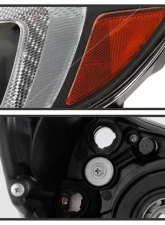 Xtune Black OEM Style Headlights Subaru WRX 2015-2019                                     - HD-JH-SWRX15-AM-BK - Image 4