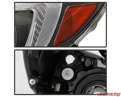 Xtune Black OEM Style Headlights Subaru WRX 2015-2019 - HD-JH-SWRX15-AM-BK