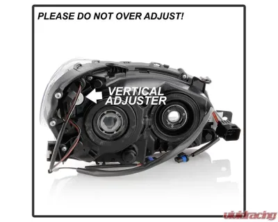 Xtune Black OEM Style Headlights Subaru WRX 2015-2019 - HD-JH-SWRX15-AM-BK