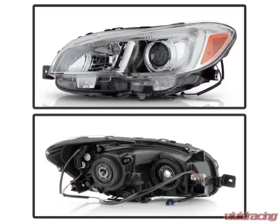 Xtune OEM Left Driver Side Headlight Subaru WRX 2015-2019 - HD-JH-SWRX15-OE-L