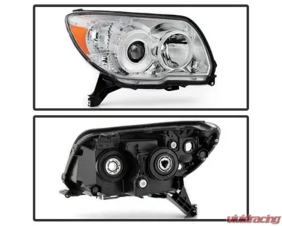 Xtune OEM Right Passenger Side Headlight Toyota 4Runner 2006-2009 - HD-JH-T4R06-OE-R