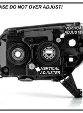 Xtune OEM Right Passenger Side Headlight Toyota 4Runner 2006-2009                                     - HD-JH-T4R06-OE-R - Image 5