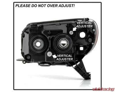 Xtune OEM Right Passenger Side Headlight Toyota 4Runner 2006-2009 - HD-JH-T4R06-OE-R