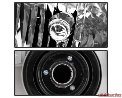 Xtune Chrome Crystal Headlights Toyota Corolla 2003-2006 - HD-JH-TC03-AM-C