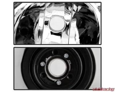 Xtune Chrome Crystal Headlights Toyota Corolla 2003-2006 - HD-JH-TC03-AM-C