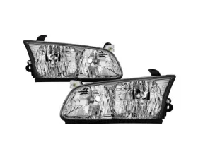 Xtune Chrome OEM Style Headlights Toyota Camry 2000-2001
