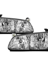 Xtune Chrome OEM Style Headlights Toyota Camry 2000-2001                                     - HD-JH-TCAM00-C - Image 6