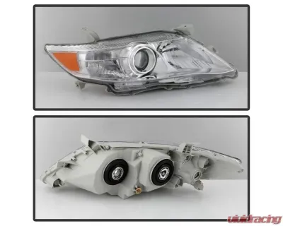 Xtune Chrome OEM Left Driver Side Headlights Toyota Camry 2010-2011 - HD-JH-TCAM10-OE-L