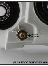 Xtune Chrome OEM Left Driver Side Headlights Toyota Camry 2010-2011                                     - HD-JH-TCAM10-OE-L - Image 4