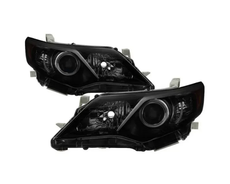 Xtune Black Smoke OE Style Headlights Toyota Camry 2012-2014 - HD-JH-TCAM12-AM-BSM
