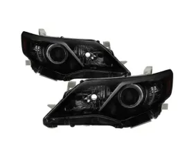 Xtune Black Smoke OE Style Headlights Toyota Camry 2012-2014