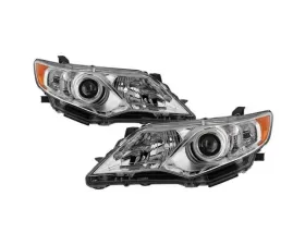 Xtune Chrome OEM Style Headlights Toyota Camry 2012-2014