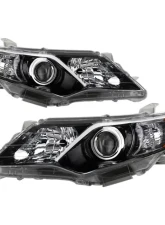 Xtune OE Black SE Halogen Headlight Toyota Camry 2012-2014                                     - HD-JH-TCAM12-OE-BK - Image 7