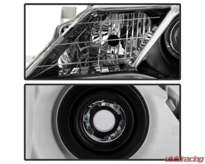 Xtune OE Black SE Halogen Headlight Toyota Camry 2012-2014 - HD-JH-TCAM12-OE-BK