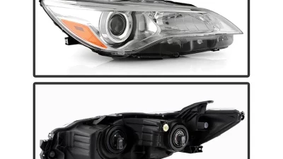Xtune Chrome OE Style Right Passenger Side Headlights Toyota Camry 2015-2017                                     - HD-JH-TCAM15-OE-R - Image 2