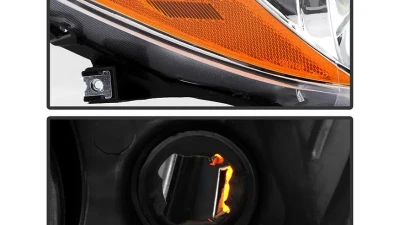 Xtune Chrome OE Style Right Passenger Side Headlights Toyota Camry 2015-2017                                     - HD-JH-TCAM15-OE-R - Image 5