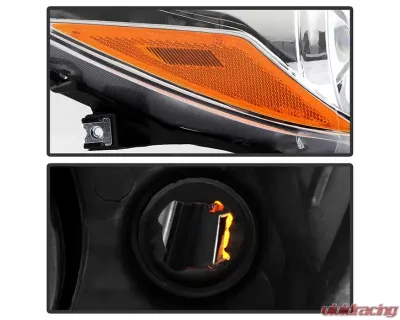 Xtune Chrome OE Style Right Passenger Side Headlights Toyota Camry 2015-2017 - HD-JH-TCAM15-OE-R