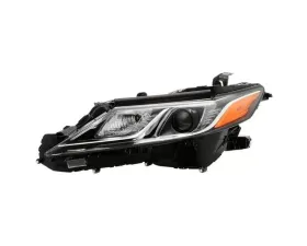 Xtune OE Left Driver Side Halogen Headlight Toyota Camry 2018-2019