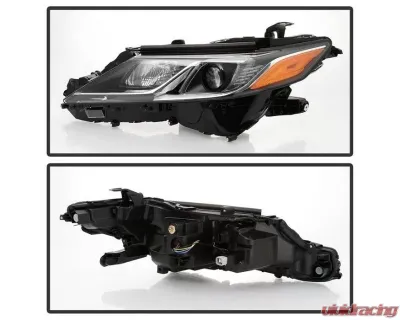 Xtune OE Left Driver Side Halogen Headlight Toyota Camry 2018-2019 - HD-JH-TCAM18-OE-L