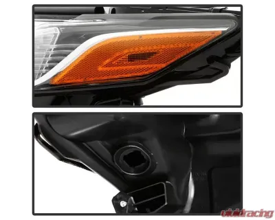 Xtune OE Left Driver Side Halogen Headlight Toyota Camry 2018-2019 - HD-JH-TCAM18-OE-L