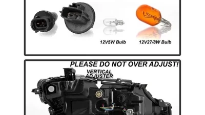 Xtune OE Left Driver Side Halogen Headlight Toyota Camry 2018-2019                                     - HD-JH-TCAM18-OE-L - Image 5