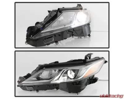 Xtune OE Left Driver Side Halogen Headlight Toyota Camry 2018-2019 - HD-JH-TCAM18-OE-L
