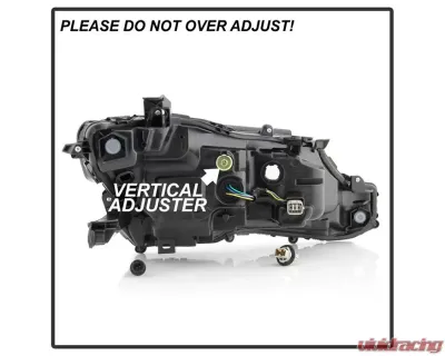 Xtune Black OE Halogen Headlights Set Toyota Camry 2018-2019 - HD-JH-TCAM18-TRD-BK