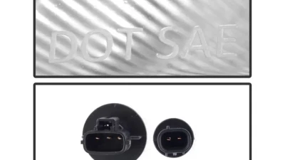 Xtune Chrome OEM Right Passenger Side Headlights Toyota Corolla 2011-2013                                     - HD-JH-TCO11-OE-R - Image 3