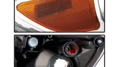 Xtune Chrome OEM Right Passenger Side Headlights Toyota Corolla 2011-2013                                     - HD-JH-TCO11-OE-R - Image 4