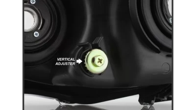 Xtune Chrome OEM Right Passenger Side Headlights Toyota Corolla 2011-2013                                     - HD-JH-TCO11-OE-R - Image 5