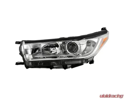 Xtune OE Left Driver Side Non DRL Halogen Headlight Toyota Highlander 2017-2019 - HD-JH-THIGH17-OE-L