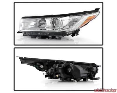Xtune OE Left Driver Side Non DRL Halogen Headlight Toyota Highlander 2017-2019 - HD-JH-THIGH17-OE-L