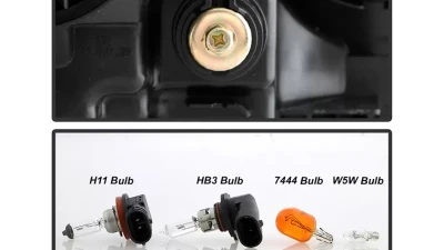 Xtune OE Left Driver Side Non DRL Halogen Headlight Toyota Highlander 2017-2019                                     - HD-JH-THIGH17-OE-L - Image 6