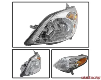 Xtune Chrome Crystal Headlights Toyota Matrix 2003-2008 - HD-JH-TM03-AM-C