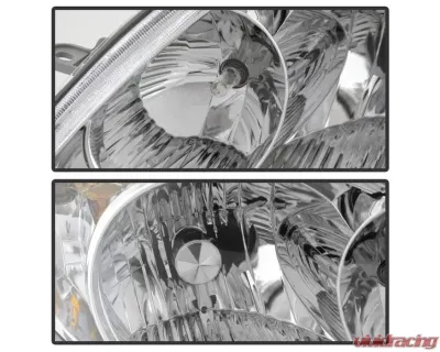 Xtune Chrome Crystal Headlights Toyota Matrix 2003-2008 - HD-JH-TM03-AM-C