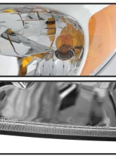Xtune Chrome Crystal Headlights Toyota Matrix 2003-2008                                     - HD-JH-TM03-AM-C - Image 4