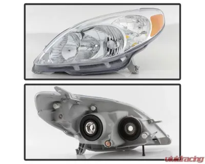 Xtune OEM Left Driver Side Headlights Toyota Matrix 2003-2008 - HD-JH-TM03-OE-L