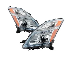 Xtune Chrome OEM Style Headlights Toyota Prius 2006-2009