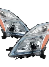 Xtune Chrome OEM Style Headlights Toyota Prius 2006-2009                                     - HD-JH-TPRI06-AM-C - Image 7