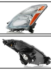 Xtune Chrome OEM Style Headlights Toyota Prius 2006-2009                                     - HD-JH-TPRI06-AM-C - Image 2